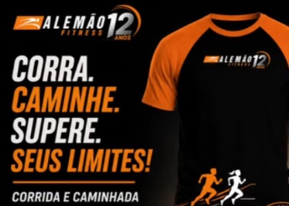 Capa do álbum Corrida e Caminhada - Alemão Fitness 12 Anos